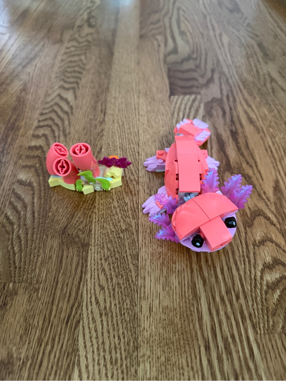 Lego Pink Flamingo, Cockatoo, or Axolotl